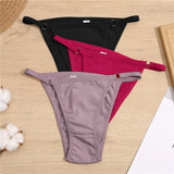 Women's Cotton Briefs Sexy Low Waist Underwear Female Underpant Soft Woman Panty Plus Size Lingerie