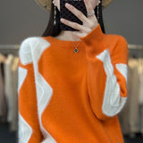 2025 New Cut Autumn And Winter Shirt Fashionable Fashion Lady Hip Thirteen Line Cashmere