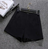 New Summer hot Fashion New Women Shorts Skirts High Waist Casual Suit Shorts Black White Women Short Pants Ladies