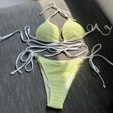 2022 Sexy Love Drawstring Tied Hard Cup