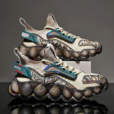 Men Sneakers Fashion Thick Bottom Running Shoes for Men Breathable Sports Shoes Comfortable Walking Shoes High Quality