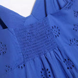 New Women's V Collar High Waist Splicing In The Long Sling Dress Women's