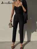 Fashion Urban Women's Clothing Summer 2022 Camis Tops And High Waist Pencil Pants Sets Office Outfits Two Piece