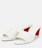 Skin Red Bottom Cool Slippers Women 2025 Summer Cl New Lady Wears A Hundred Heel High