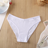 Briefs Cotton Panties Women Underwear Cotton Panties Sexy Female Underpants Solid Color Soft Pantys Intimate Lingerie
