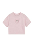Knit T Shirt Spring Short Sleeve O-neck Slim Crop Top Femme Sexy Hollow Out T Shirt Vintage Fashion Streetwear Solid