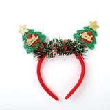 New Year Women Girls Cute Christmas Antlers Santa Claus Hairbands Sweet Hair Decorate Headband Fashion Hair
