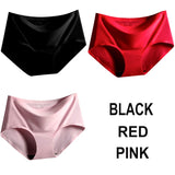 Seamless Panties Women Panties Sexy Female Underpants Briefs Invisible Pantys Solid Color Soft Intimate Lingerie