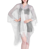 gold bikini cover up Sexy beach dress tunics for women beachwear 2021 Summer See through swimsuit cover-ups kaftan