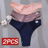 Brazilian Cotton Women's Panties Female Underpants Low Waist Underwear Women Comfortable Lady Pantys Lingerie