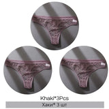 Sexy Women's Panties Cotton Brazilian Underwear Women V Waist Women's Thong Female Underpants Intimate Lingerie