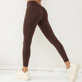 Zingj Embarrassment Line Peach Hip Fitness Yoga Pants V Waist Hip Tight Sports Pants-Outfit