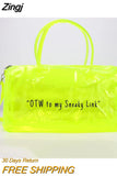 Transparent Waterproof Yoga Gym Bag Outdoor Sports Fitness Handbag Unisex Hiking Yoga Messenger Bag Workout Shoulder