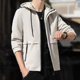 Color Men Jacket Autumn and Winter 2021 New Casual Thickening Spring and Autumn Tooling Jacket Spring Trend Jacket for