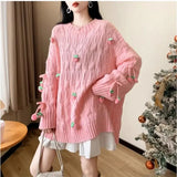 Strawberry Tassel Sweater- Outfit