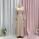 Solid Color Women's Soft Waist Satin