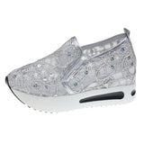 Breathable Casual Female Sandals Summer New Inner Heighten Student Shoes Korean Version Of A Foot Pedal Lazy Platform Women's