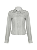 Striped Slim Fit Long Sleeve