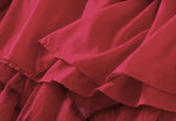 Solid Tulle Layered Maxi Skirt- Outfit