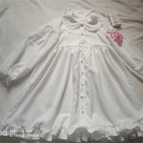Women Japanese Style Sweetie Loose All-match Students Kawaii Comfortable Solid Trendy Knee-length Popular Lovely