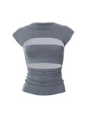Zingj Out Long Sleeve T-shirts Tops Solid O Neck 2023 Causal Slim Fit Basic Tees Women Sexy T-Shirts Streetwear Y2K 211-0-Outfit