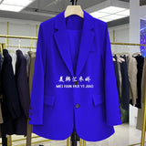 Suit Jacket Woman 2025 Design Sense Korean Version Of The New Fried Street Casual Temperament Trend Small