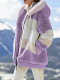 jacket 2021 long-sleeved new loose plush multicolor hooded jacket fall clothes for women jacket