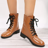 Zingj Boots Female Autumn Winter New British Short Tube Women's Boots Casual Joker Boots College European Goods Money Fashion Thin