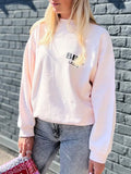 Washed Faded Sweatshirt Women Autumn Winter Vintage Hoodies Fashion Sweatshirts Tops 2021 Femme Oversize