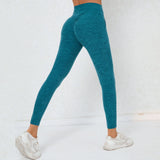 Zingj Quick Dry Lift Hip Tight Yoga Pants Pleated High-Waist Fitness Pants Over Wool Running Pants- Outfit