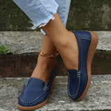 Zingj Doudou Shoes For Women In Summer 2023 Round Head Flat-Bottomed Simple Casual Mother