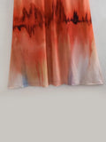 Tie Dye Slip Dress Woman Print Backless Long Dress Women Sleeveless Midi Summer Dresses Woman 2023 Beach Casual