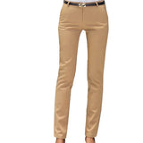 Women Pencil Trousers 2019 High Waist Ladies Office Trousers Casual Female Skinny Bodycon Pants Elastic Pantalones