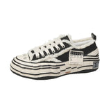 Jianhao With A Thick-Sed Canvas Shoes Men's And Women's Shoes Yu Wenle Gene Mutation Of The Couple's Plate Shoes Spring Single