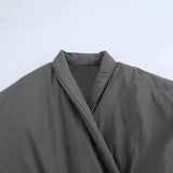 Fall Women's Double Lint And Uniform Small Design T-Shirt T-Shirt With Cotton Coat