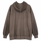 Hop Streetwear Women Hoodies Goth Angel Dark Print Zipper Jacket Coat Harajuku Y2K Hooded Top Clothes Men Women Punk