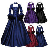 Model Lace Stitching Large Bell Sleeve Retro