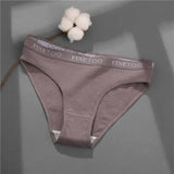 Women's Cotton Briefs Sexy Low Waist Underwear Ladies Fashion Panty Female Underpants Intimates Lingerie