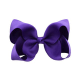 Solid Grosgrain Ribbon Hair Bows With Clip For Cute Girls Handmade Hair Clips Barrettes Hairpins Kids Hair