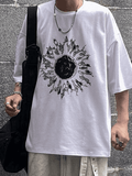Men's Darkness Sun Graphic Tee- Outfit