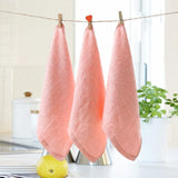 5pcs/lot 25*25cm ULTRA SOFT Baby Bath Washcloths Rayon from Bamboo Towels Perfect Baby Gifts Baby Travel Bathing