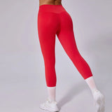 Zingj Naked Quick-Dry Fitness Pants, Breathable, Tight Sweatpants, High Waist And Hip Yoga Pants 13760-Outfit