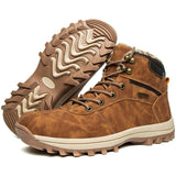 And Winter Rubber Warm Men Sgs Round Head Brown Flat And Retro