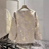 Chinese Style V-Collar Shirt Coat Inclined Door Flap Buckle Tang Dress Blouse Women's 2024 Spring Vintage Popular