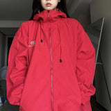 Zingj Wind Hooded Storm Jacket Men And Women Spring And Autumn 2023 New Waterproof Mountain Climbing Outdoor Jacket Sunscreen