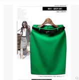 Hip Skirt Pencil Womens Skirts With Belt Short High Waist Woman Skirt Elegant Business Work Wear Office Lady Mini