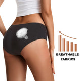 Women's Panties Cotton Underwear Seamless Plus Size Briefs Low-Rise Soft Panty Women Underpants Female