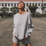 Women Tracksuit Spring Autumn Two Piece Short Sets Casual Long Sleeve Sweatshirt Sportswear Pant Suit Female Outfits