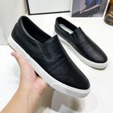 Spring Leather Men's Casual Shoes Large Size 45 Men Shoes Outdoor Walking Mans Footwear Comfortable Sports Shoes Men