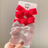 2021 New Leopard Print Hair Clips For Cute Girls BB Boutique Hairpins Bowknot Barrettes Headwear Kids Hair